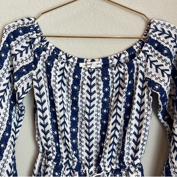 Cupcakes and Cashmere Amani Embroidered Romper Size Small - Picture 4 of 8